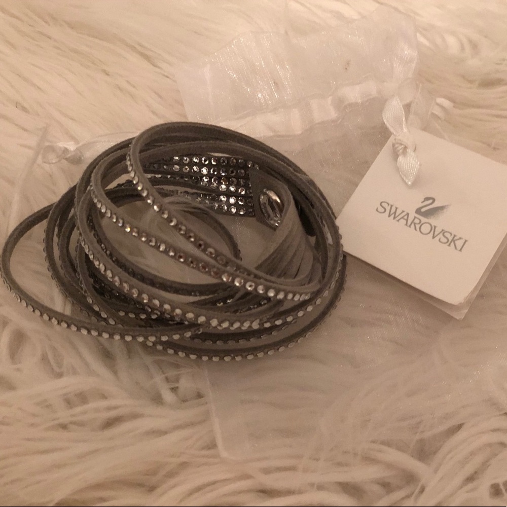 Swarovski wrap bracelet